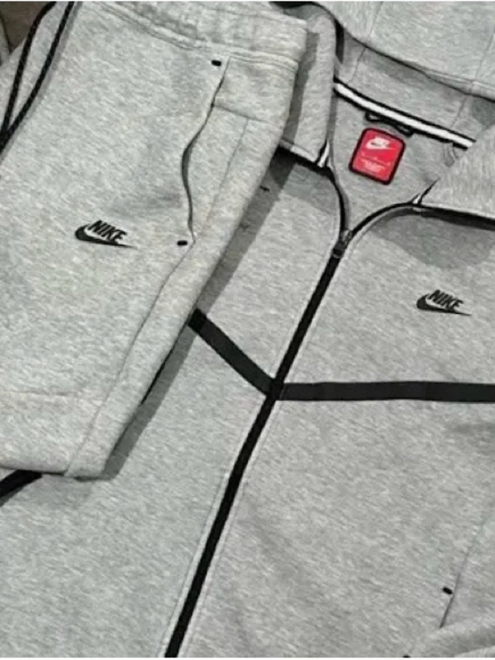 Bape Kids Grey Camo Zip Hoodie with Orange & Blue Accents
